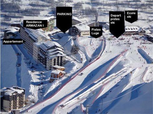 L'Armazan - Studio Pieds De Piste Plat D'Adet Saint-Lary-Soulan Exterior photo